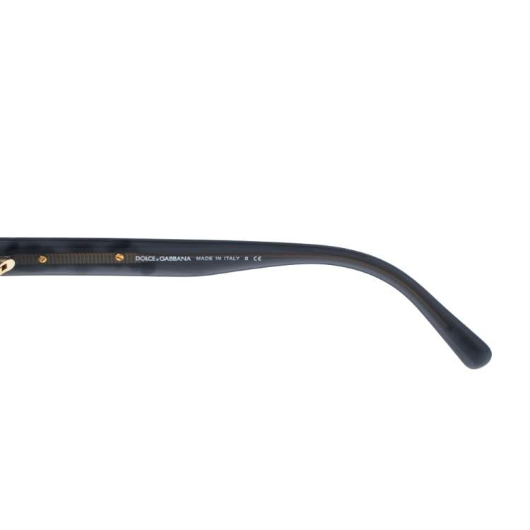 Pre Owned Dolce & Gabbana Grey/ Green Gradient DG4167 Sicilian Baroque Sunglasses