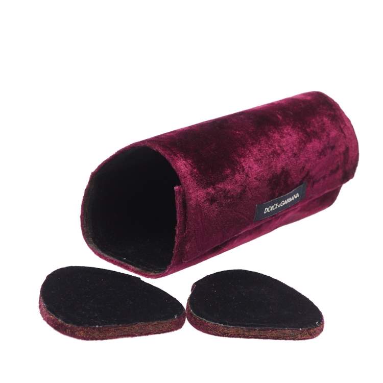 Pre Owned Dolce & Gabbana Black Gradient Sicilian Baroque Sunglasses