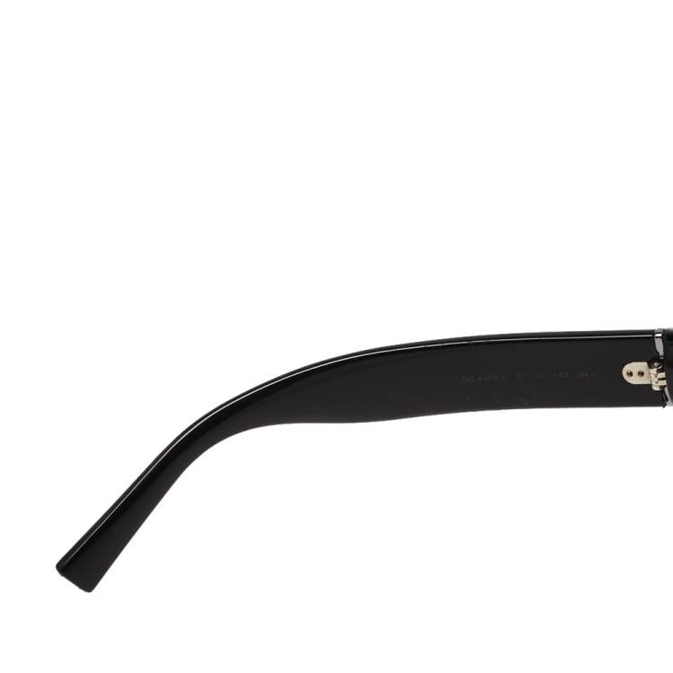 Pre Owned Dolce & Gabbana Black / Smoke DG 4356 Domenico Monolens Sunglasses