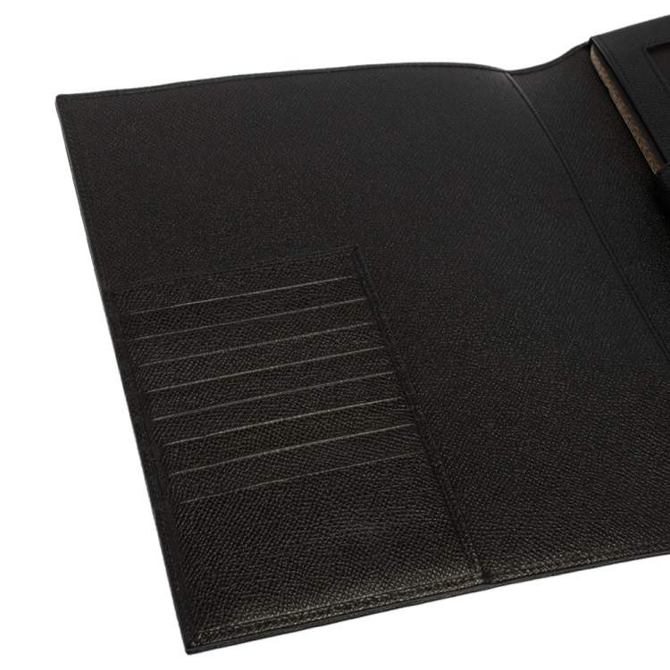 Pre Owned Dolce & Gabbana Multicolor Leopard Print Leather Tablet 2 Case