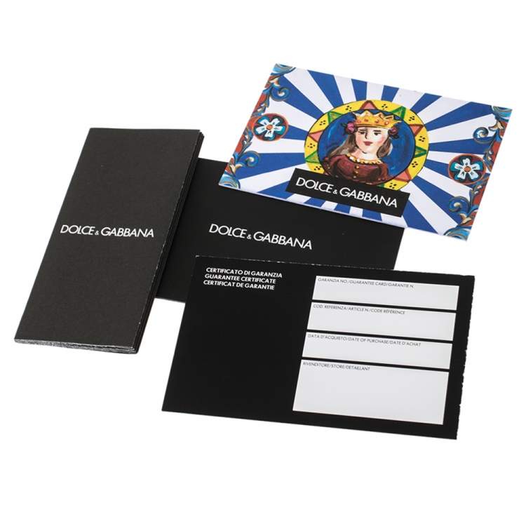 Pre Owned Dolce & Gabbana Red DG4277 Gradient Sicilian Cat Eye Sunglasses