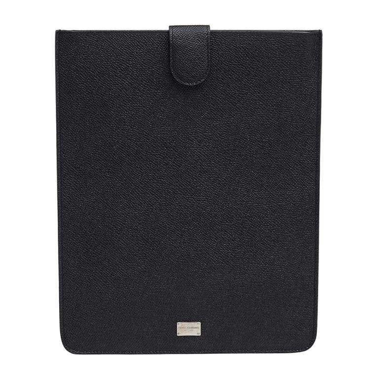 Dolce & Gabbana Black Leather IPad 2 Case Dolce & Gabbana | TLC