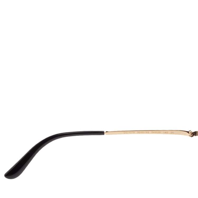 Pre Owned Dolce & Gabbana Black DG4378 Cat Eye Sunglasses