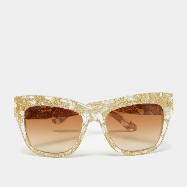 Dolce and on sale gabbana lace sunglasses