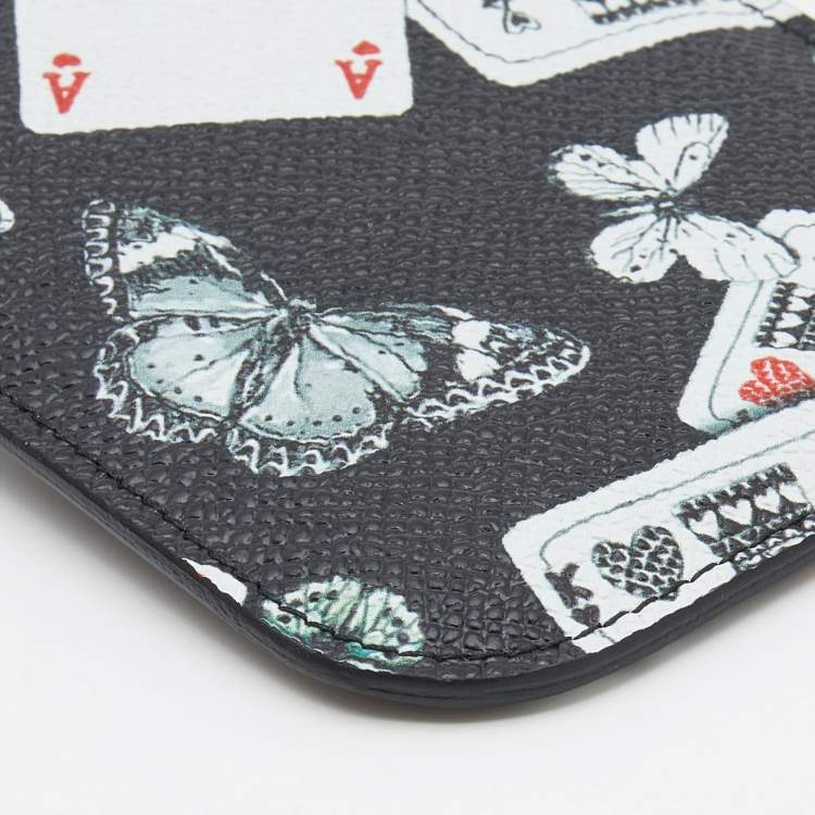 Pre Owned Dolce & Gabbana Multicolor Leather Neck Phone Holder