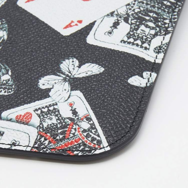 Pre Owned Dolce & Gabbana Multicolor Leather Neck Phone Holder