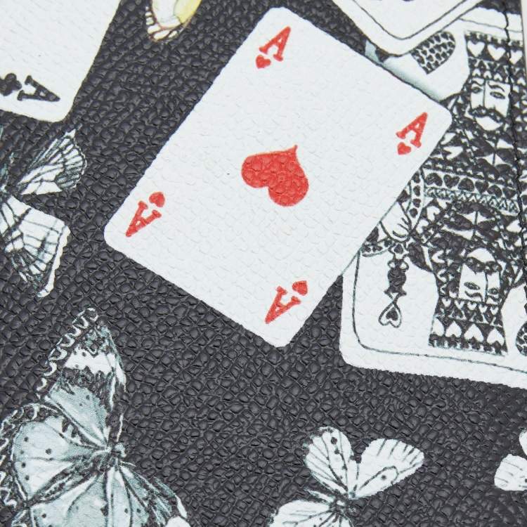 Pre Owned Dolce & Gabbana Multicolor Leather Neck Phone Holder