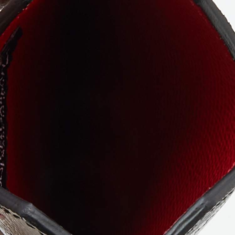 Pre Owned Dolce & Gabbana Multicolor Leather Neck Phone Holder