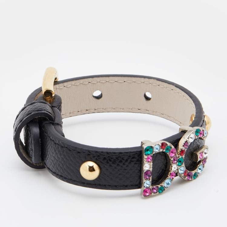 Dolce and sale gabbana leather bracelet