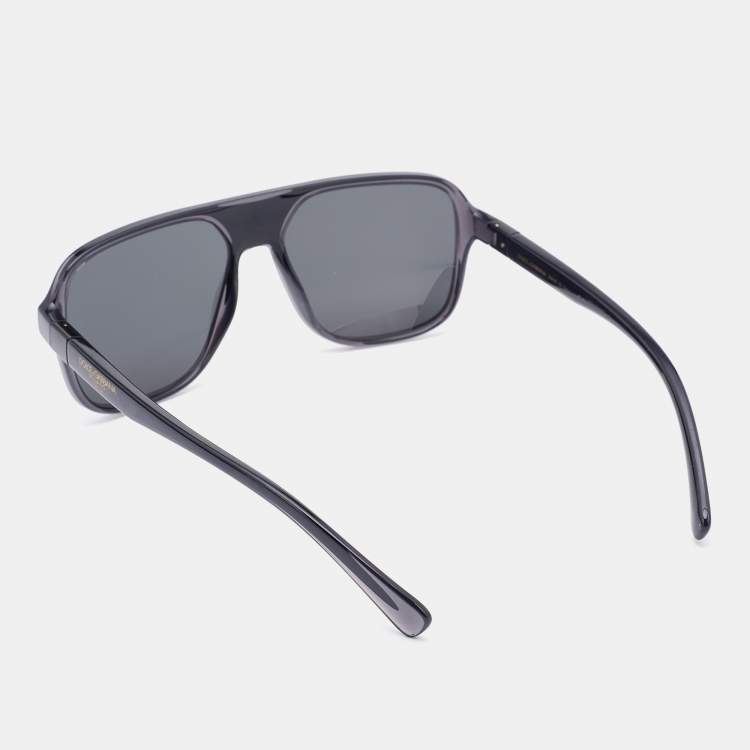 Pre Owned Dolce & Gabbana Black/Grey DG6134 Square Sunglasses