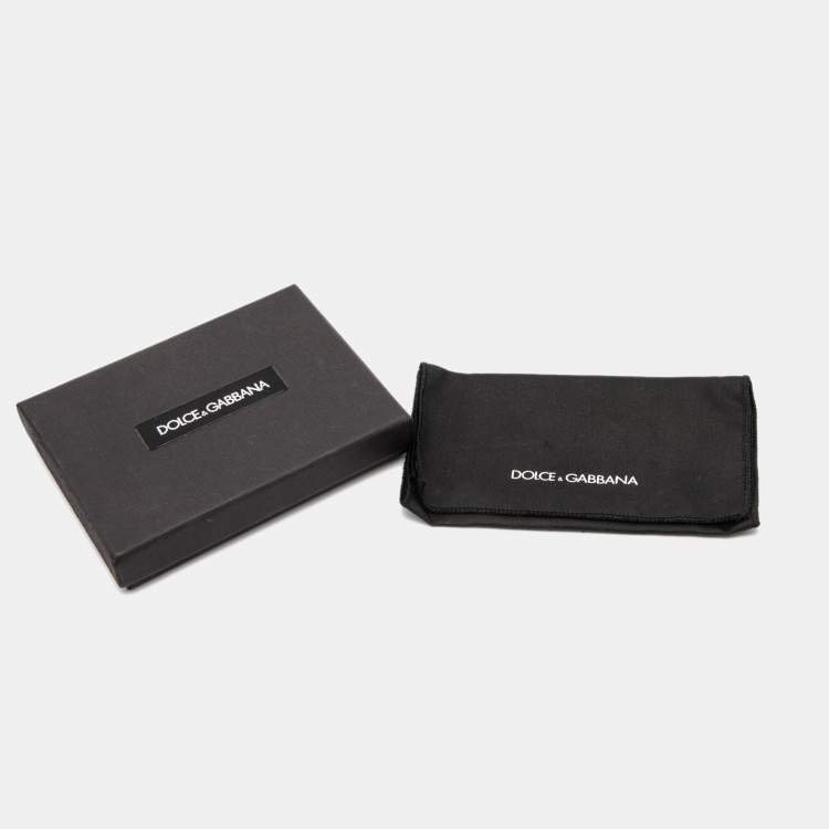 Pre Owned Dolce & Gabbana Gold Crown Charm Chain Bracelet