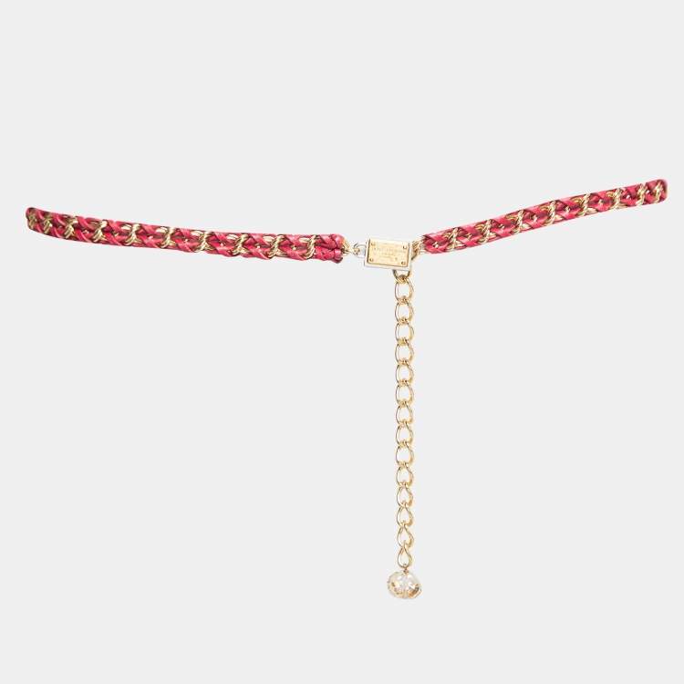 Dolce and gabbana deals chain belt