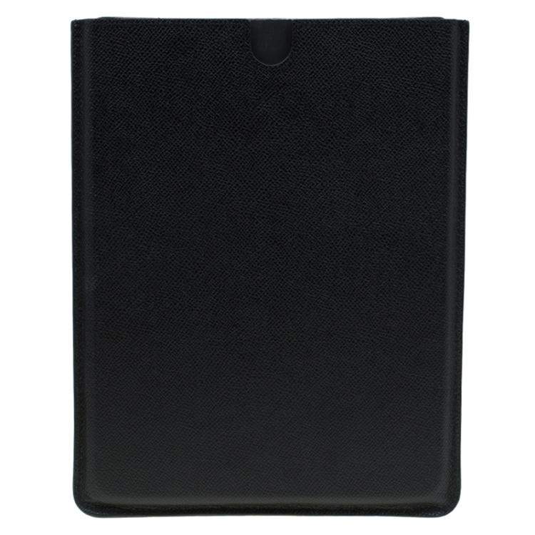 Pre Owned Dolce & Gabbana Black Leather IPad 2 Case