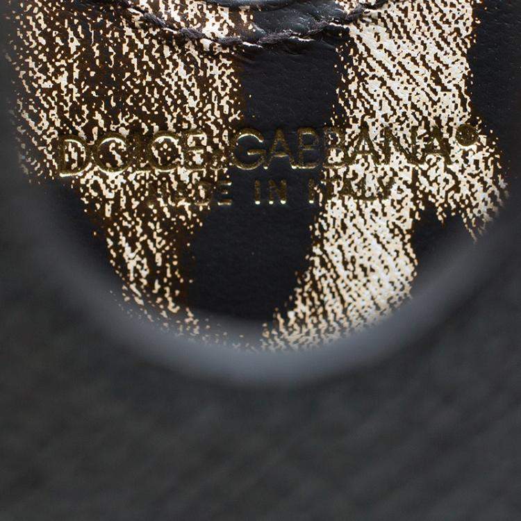 Pre Owned Dolce & Gabbana Black Leather IPad 2 Case