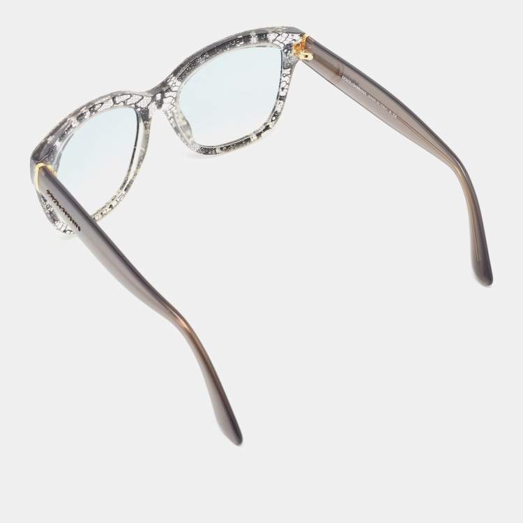 Pre Owned Dolce & Gabbana Blue Gradient DG4226 Wayfarer Sunglasses 