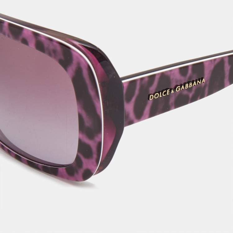 Dolce and gabbana purple sunglasses hotsell