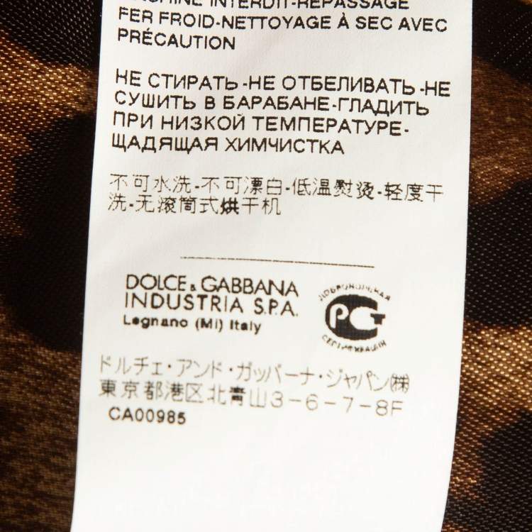 Pre Owned Dolce & Gabbana Black Textured Crepe Crop Blazer S