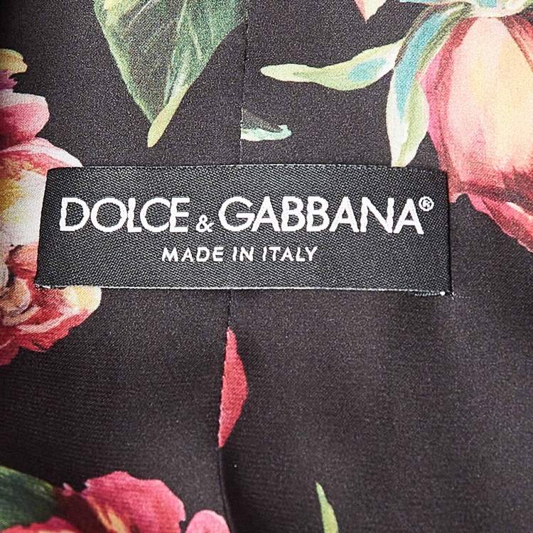 Pre Owned Dolce & Gabbana Grey Wool Blend Blazer & Pants Set XS