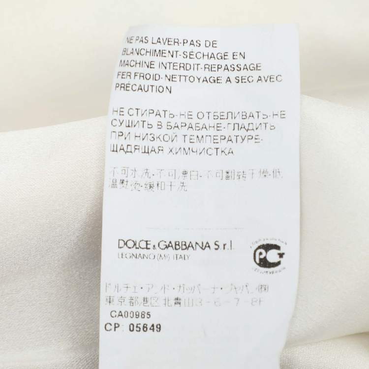 Pre Owned Dolce & Gabbana Multicolor Majolica Printed Cotton Sleeveless Midi Dress M