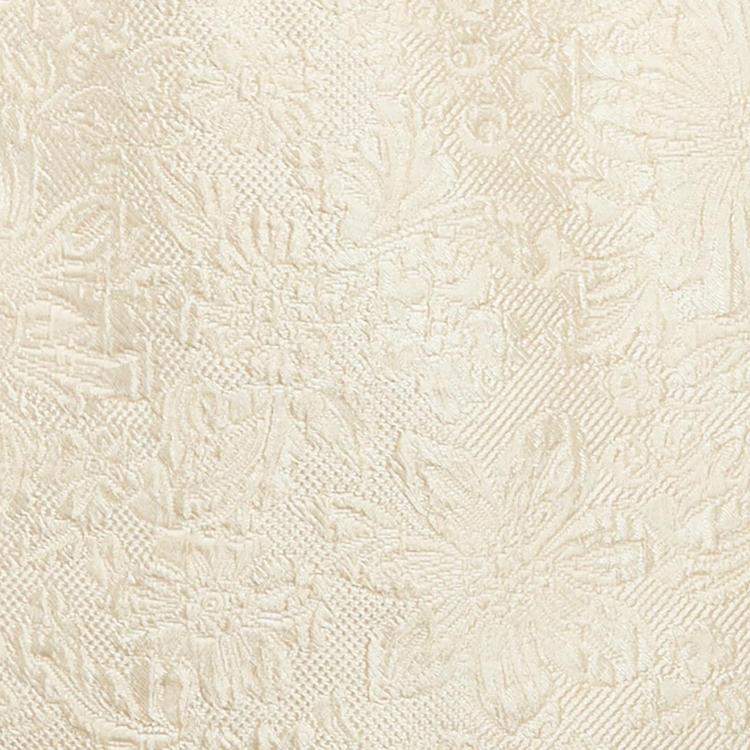 Pre Owned Dolce & Gabbana Cream Floral Jacquard Pencil Skirt S