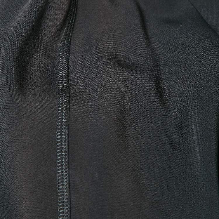 Pre Owned Dolce & Gabbana Black Crepe Blazer and Skirt Set M