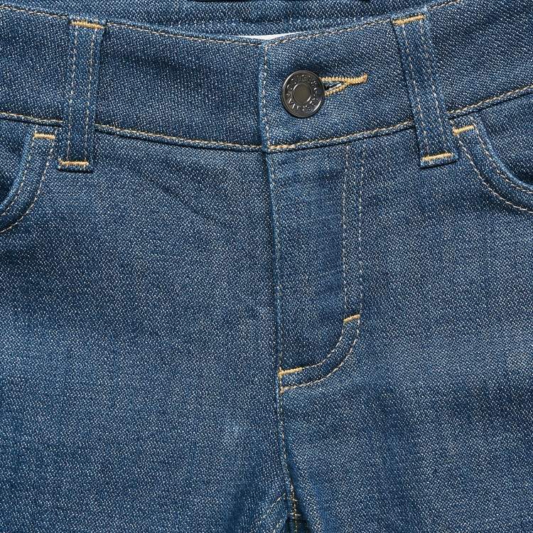 Pre Owned Dolce & Gabbana Blue Denim Cute Jeans XS Waist 27"