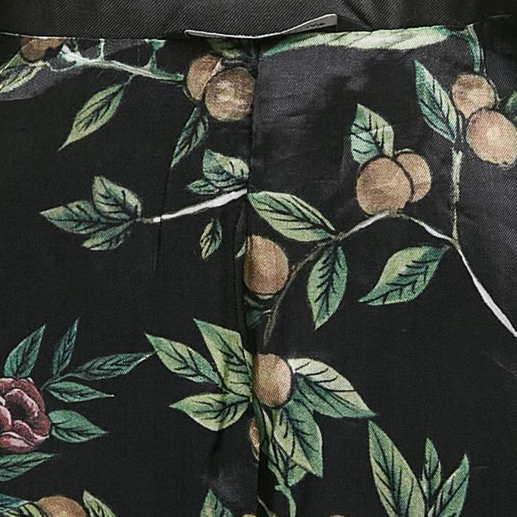 Pre Owned Dolce & Gabbana Black Silk Single Breasted Blazer L