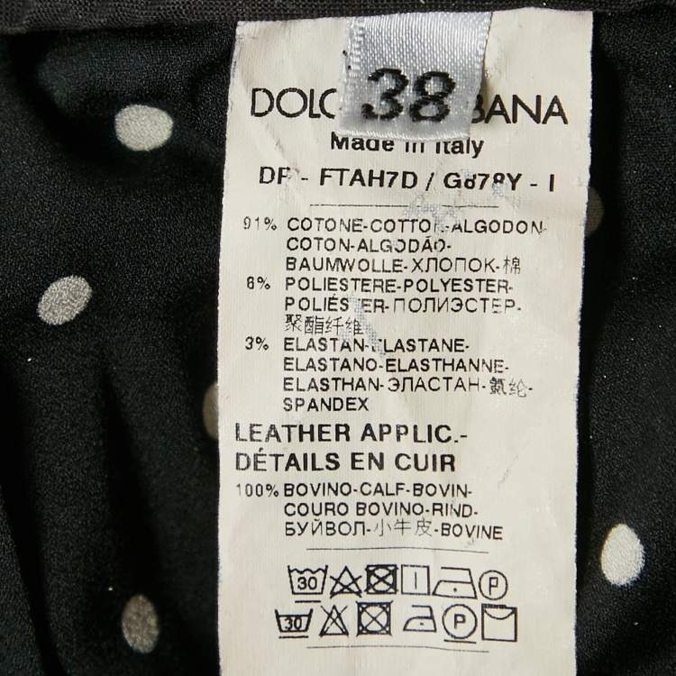 Pre Owned Dolce & Gabbana Pretty Blue Denim Jeans S Waist 28"