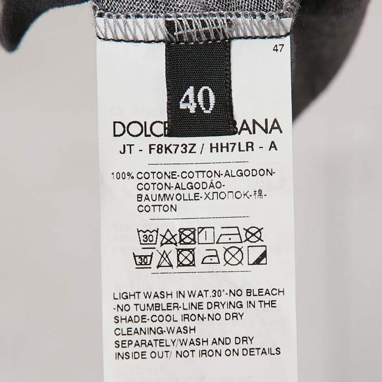 Pre Owned Dolce & Gabbana Black DGCOOL Print Jersey Sleeveless T-Shirt S