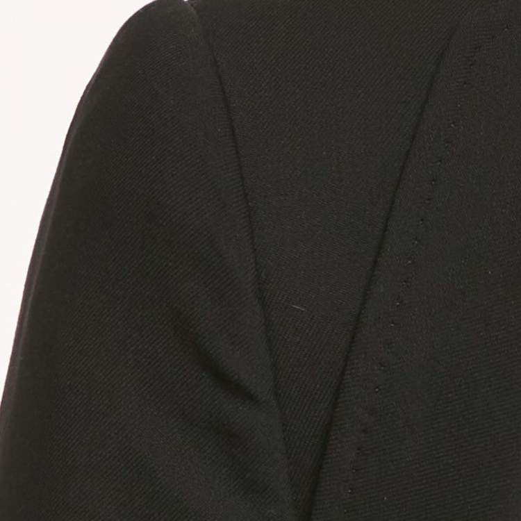 Pre Owned Dolce & Gabbana Black Viscose Bolero Jacket M