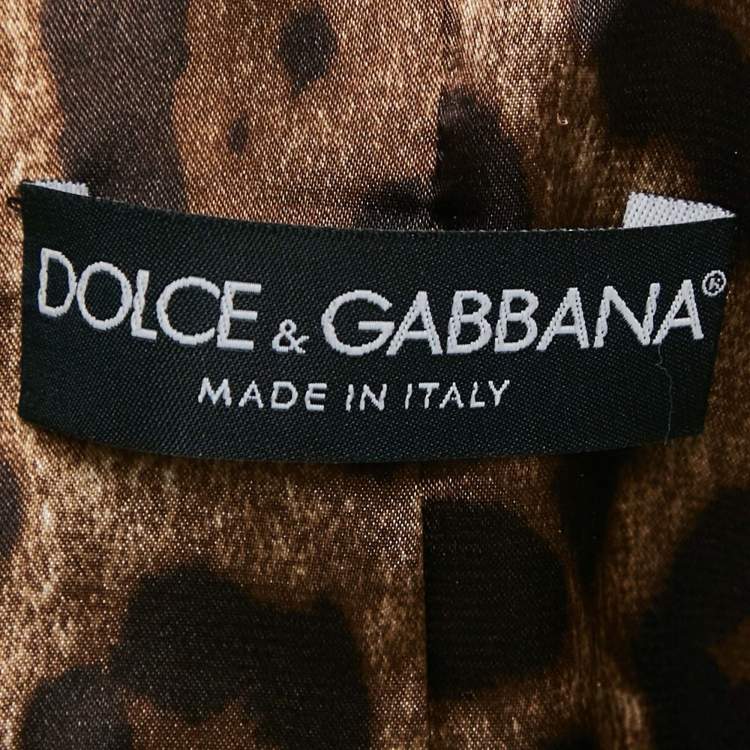 Pre Owned Dolce & Gabbana Black Viscose Bolero Jacket M