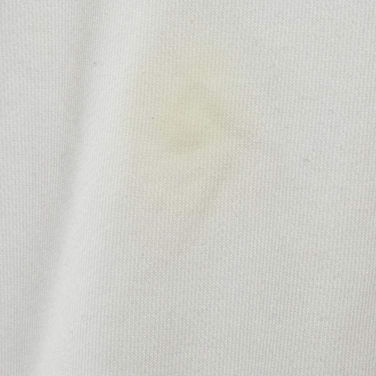 Pre Owned Dolce & Gabbana White DG Queen Embossed Cotton Sweatshirt M