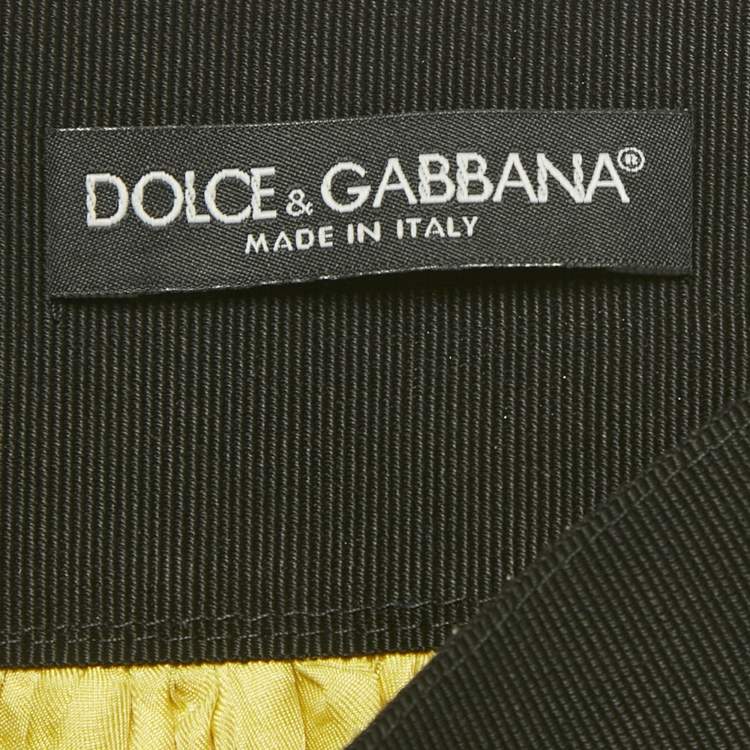 Pre Owned Dolce & Gabbana Multicolor Printed Silk Maxi Skirt S