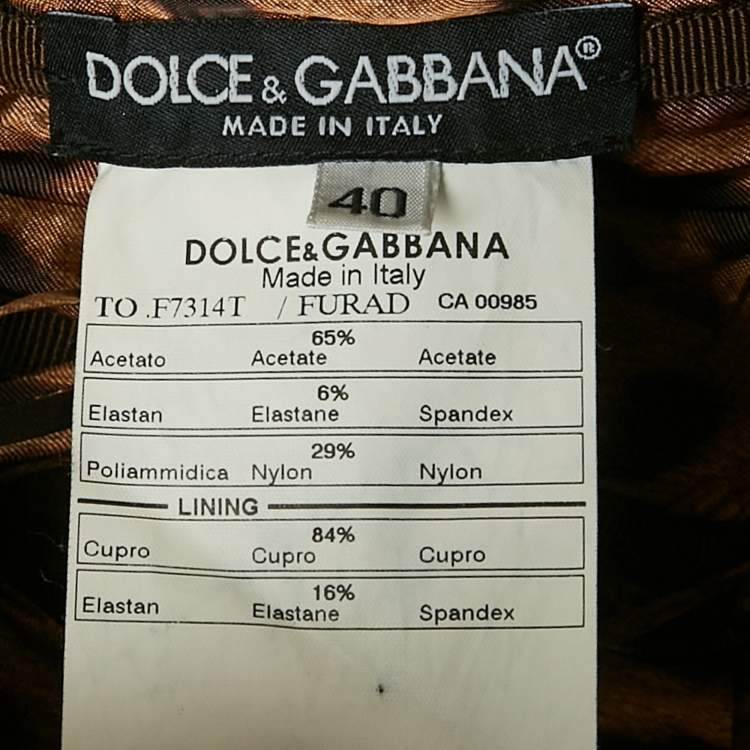 Pre Owned Dolce & Gabbana Black Satin Ruched Strapless Corset Top S