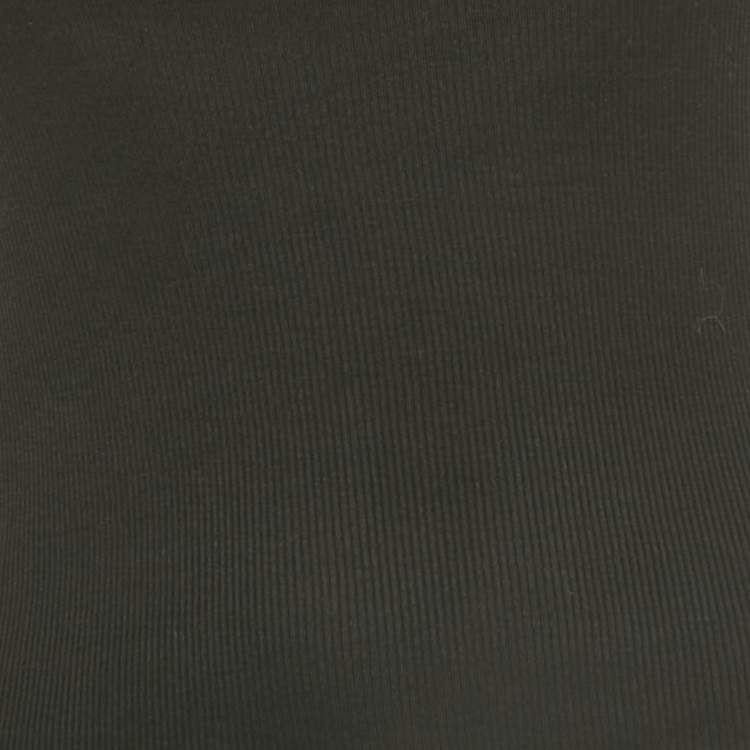 Pre Owned Dolce & Gabbana Black Rib Knit Tank Top S