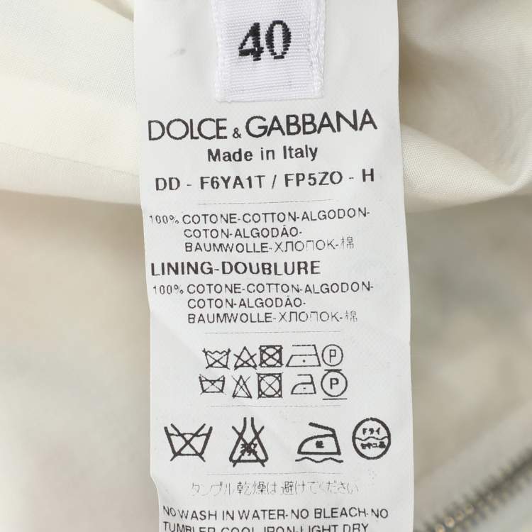 Pre Owned Dolce & Gabbana Multicolor Printed Sleeveless Dress S