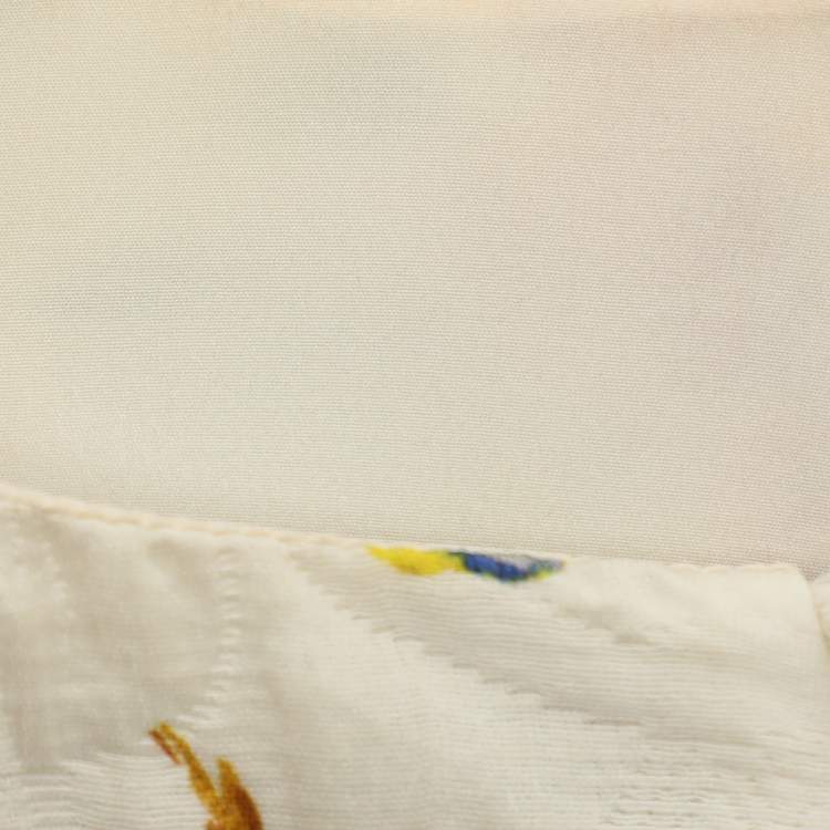 Pre Owned Dolce & Gabbana Multicolor Jacquard Embellished Dress S