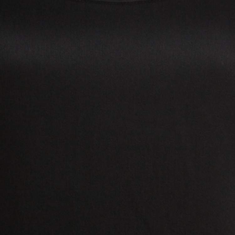 Pre Owned Dolce & Gabbana Black Sleveeless Midi Dress S
