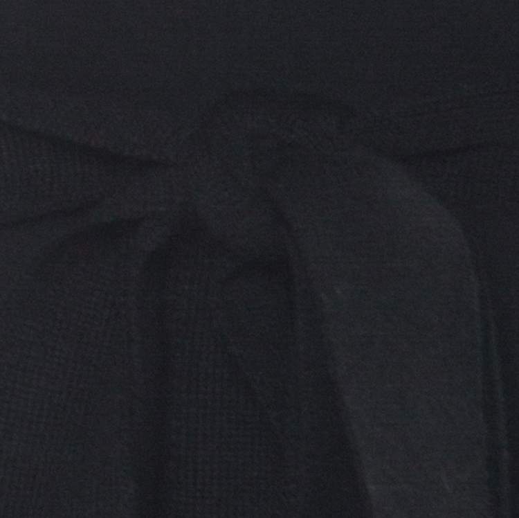 Pre Owned D&G Vintage Black Rib Knit Cropped Wrap Cardigan M