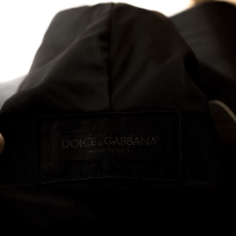 Pre Owned Dolce & Gabbana Black Wool Martini Trouser Suit S