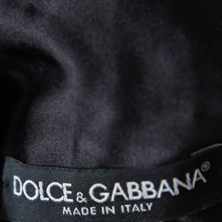 Pre Owned Dolce & Gabbana Fuschia Pink Sequin Paillette Embellished Camisole Top S