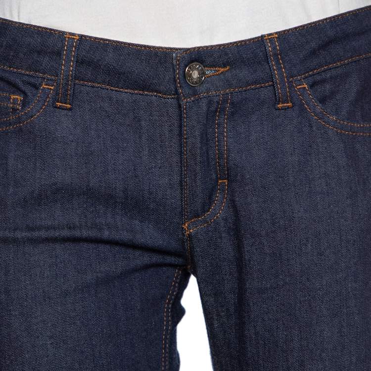 Pre Owned Dolce & Gabbana Blue Denim Cute Fit Jeans S