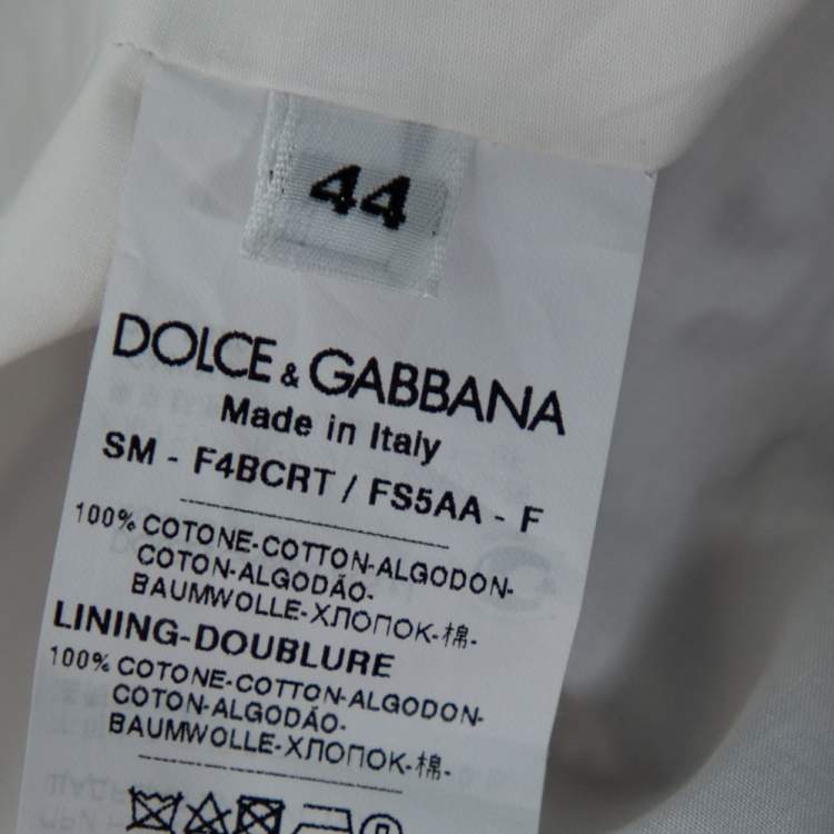 Pre Owned Dolce & Gabbana Multicolored Majolica Printed Cotton Crop Top & Tiered Skirt Set S