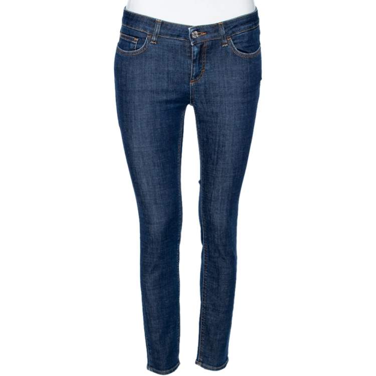 Dolce & Gabbana Blue Denim Queen Embroidered Pretty Fit Jeans S Dolce &  Gabbana | The Luxury Closet