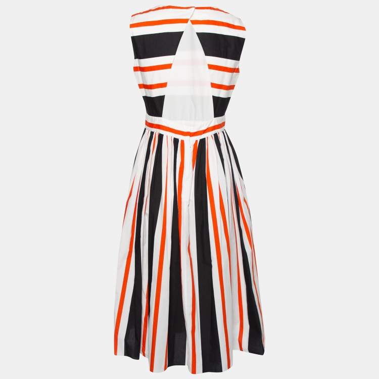 Dolce gabbana outlet striped dress