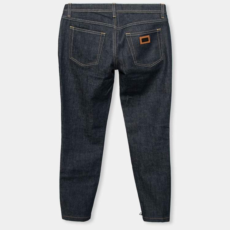 Pre Owned Dolce & Gabbana Blue Denim Jeans S