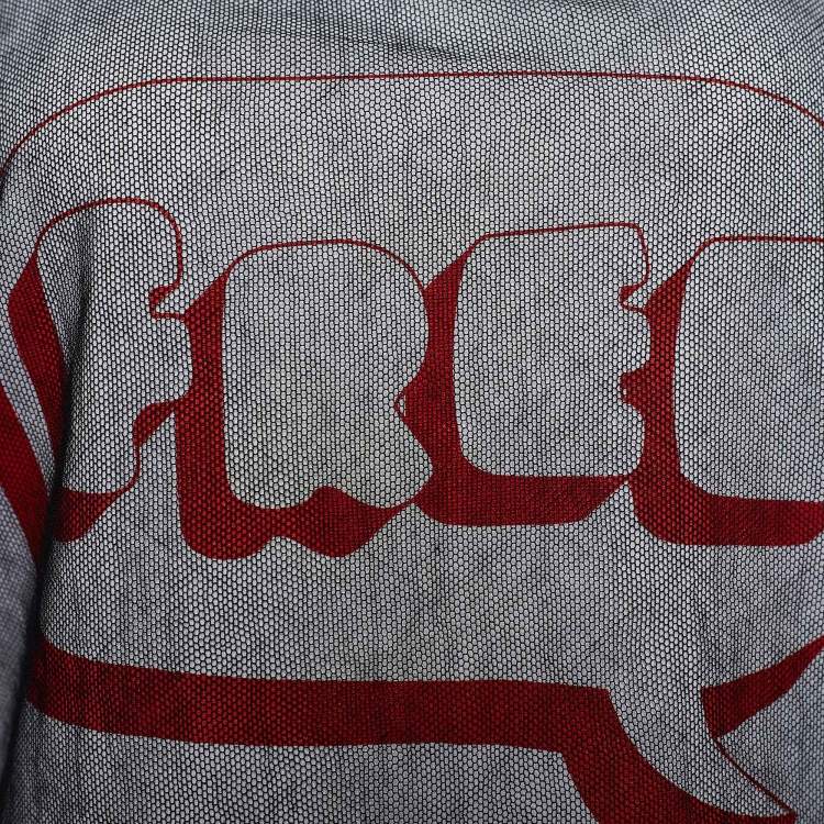 Pre Owned Dolce & Gabbana Grey Cotton Sleeveless Top M