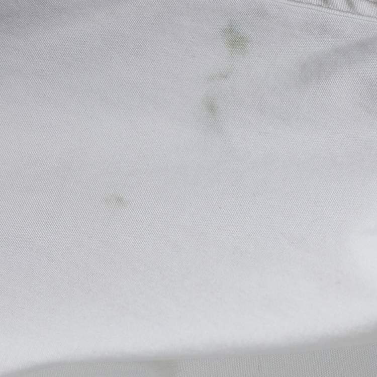 مملوكة مسبقًا Dolce & Gabbana White Cotton Button Front Shirt L