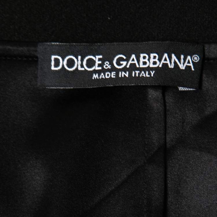 مملوكة مسبقًا Dolce & Gabbana Multicolor Rose Printed Silk Pencil Skirt M