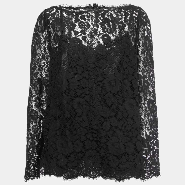 Dolce and outlet gabbana lace top